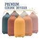 Premium Ceramic Diffuser (Aromatherapy + Humidifier + Air Freshener)